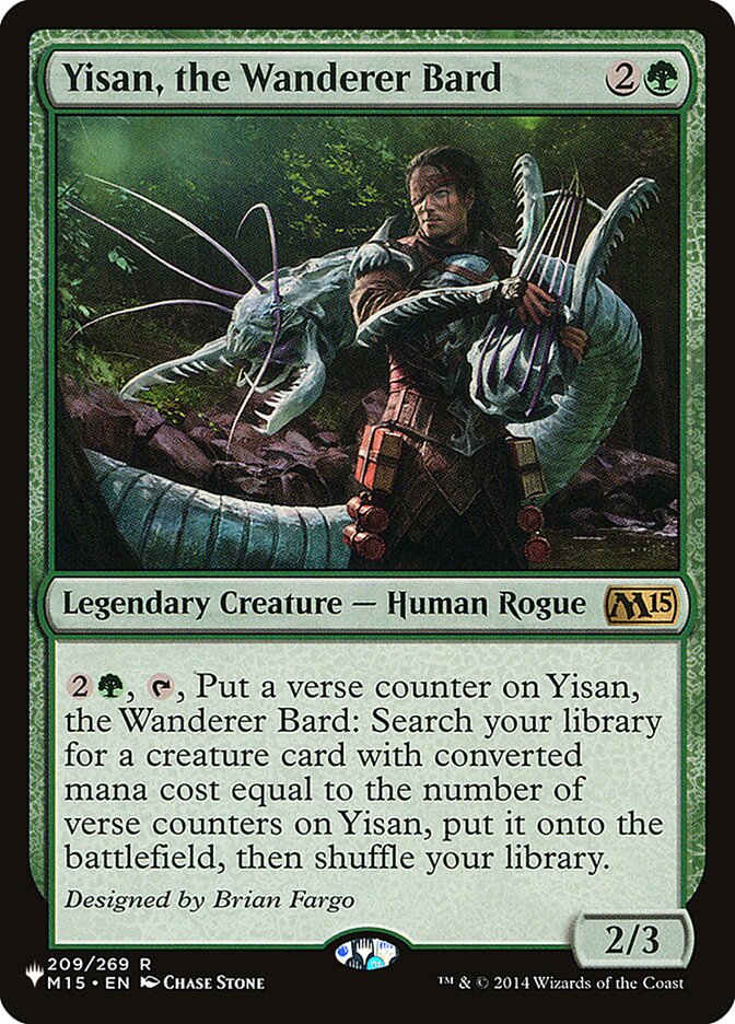 Yisan, le barde errant [The List]
