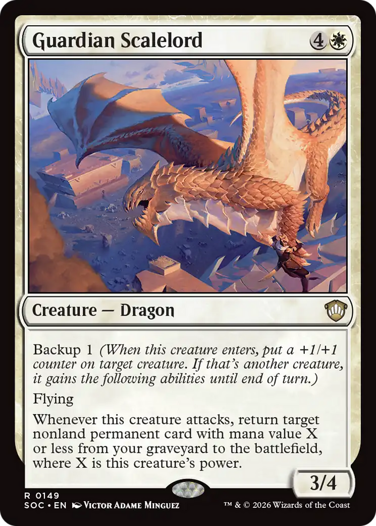 Señor Escama guardián [Commander de Secretos de Strixhaven]