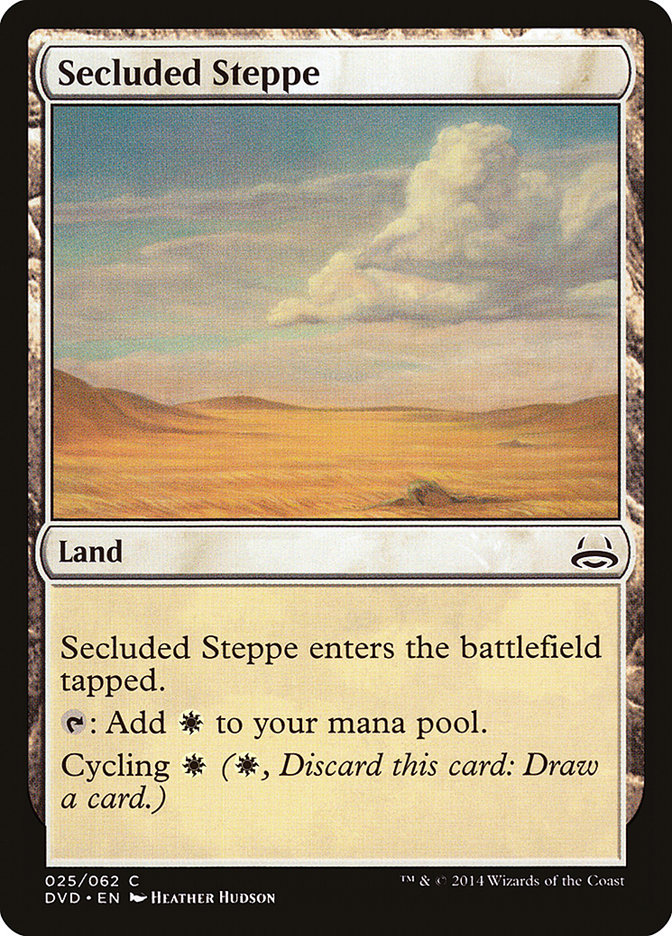 Steppe isolée (Divin contre Démons) [Duel Decks Anthology]