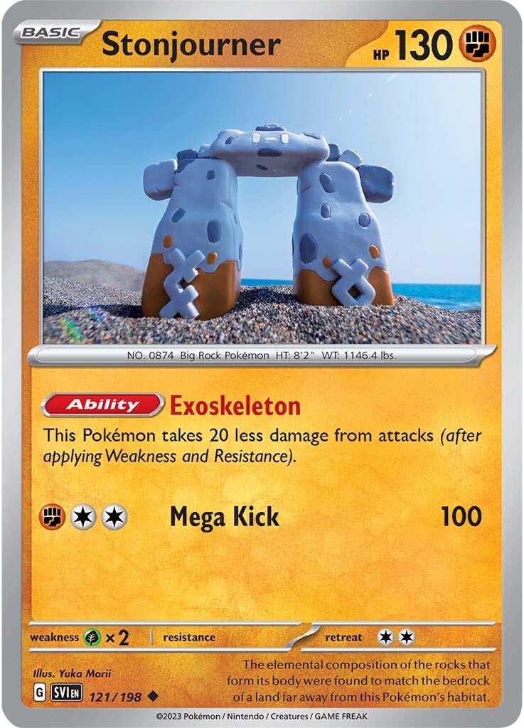 Stonjourner (121/198) [Escarlata y Púrpura: Set Base]