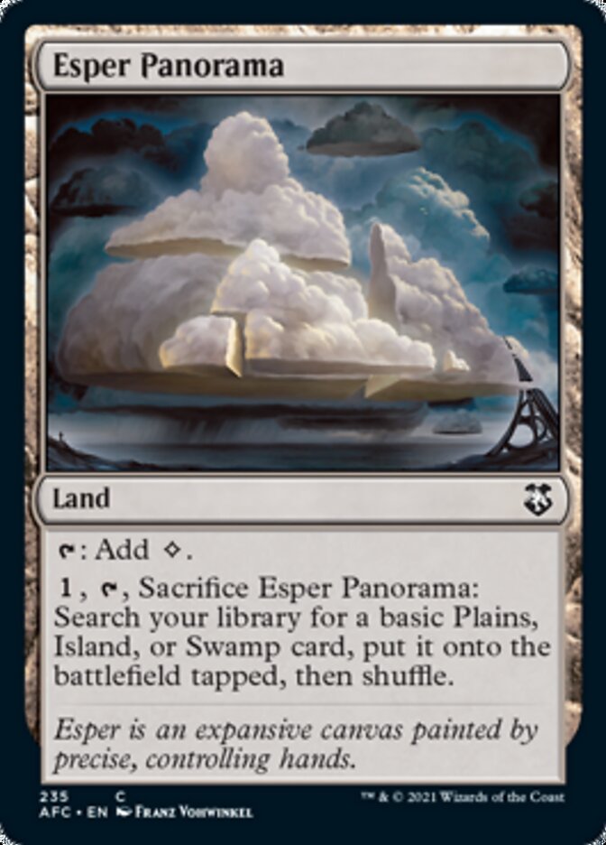 Panorama esper [Donjons & Dragons : Aventures dans les Royaumes Oubliés Commander]