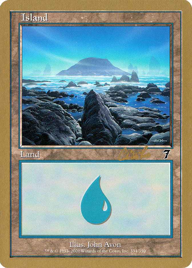 Île (cr334) (Carlos Romao) [Decks des Championnats du Monde 2002]
