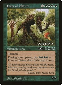 Fuerza de la naturaleza (Sobredimensionada) [Cartas sobredimensionadas]