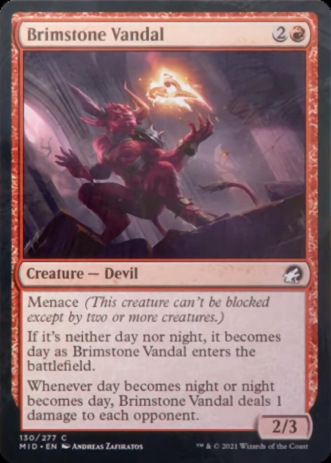 Vandale de soufre [Innistrad: Chasse de minuit]