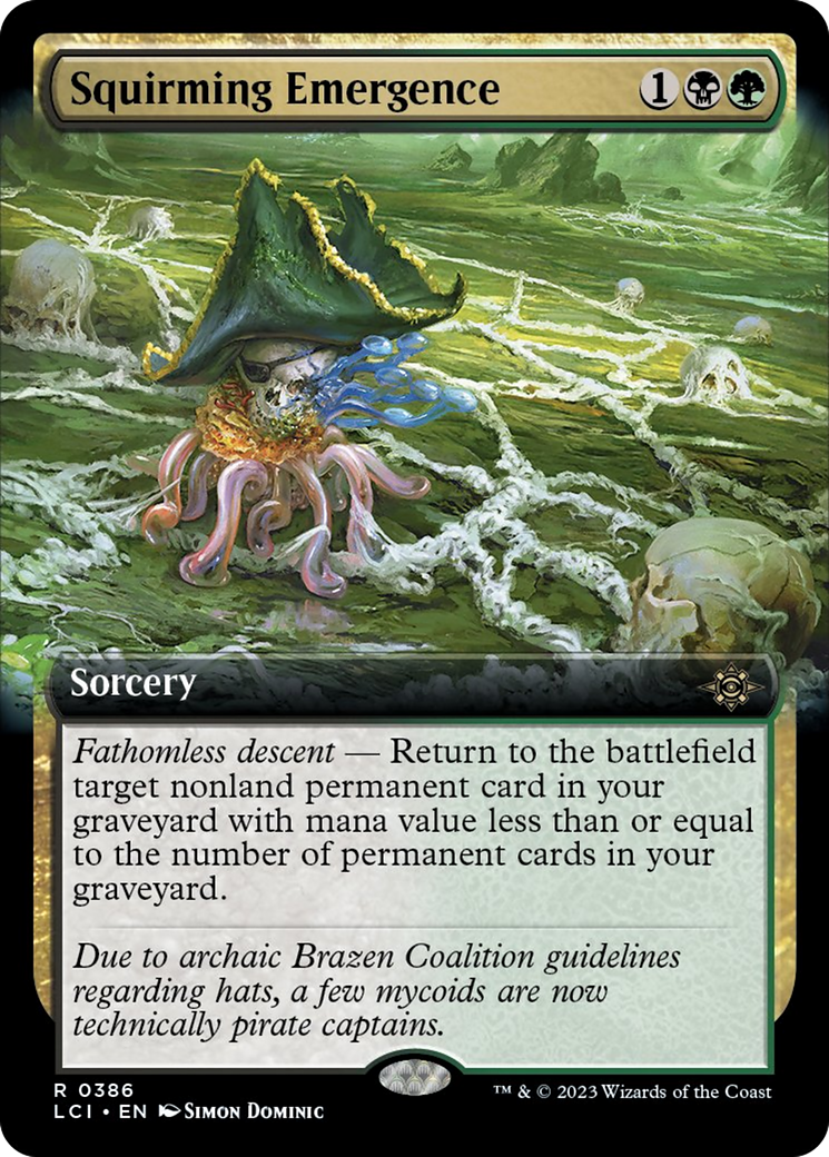 Émergence qui gigote (Extended Art) [Les Cavernes Oubliées d'Ixalan]