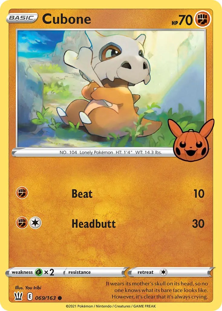 Cubone (069/163) [Truco o Trato]