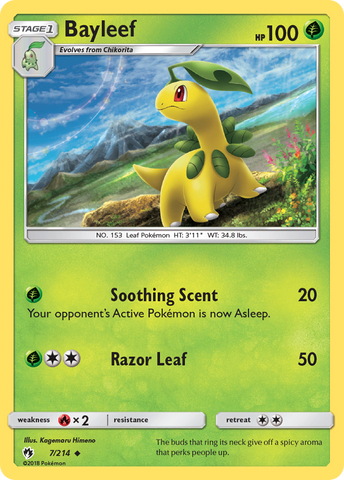 Bayleef (7/214) [Sol y Luna: Truenos Perdidos]