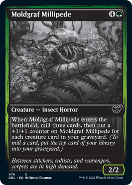 Mille-pattes de Moldgraf [Innistrad : Double Feature]