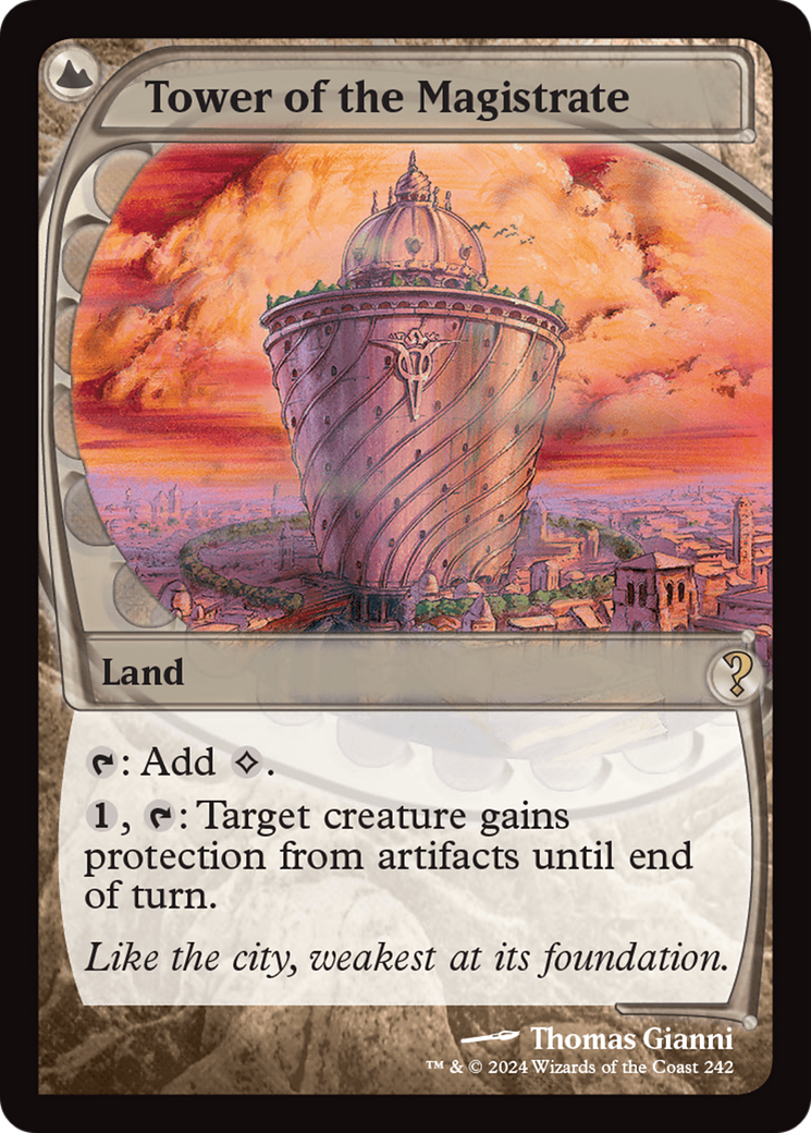 Tour du magistrat (Vision du futur) [Mystery Booster 2]