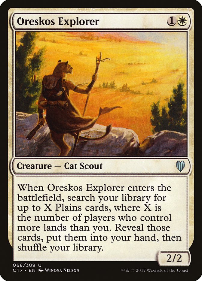 Explorador de Oreskos [Commander 2017]