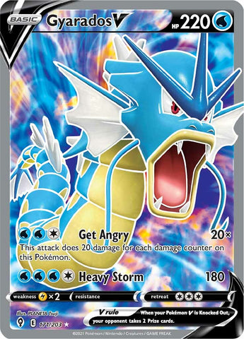 Gyarados V (171/203) [Espada y Escudo: Cielos Evolutivos]