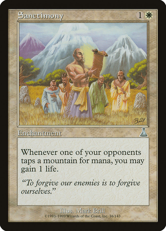 Sanctimonie [Destinée d'Urza]