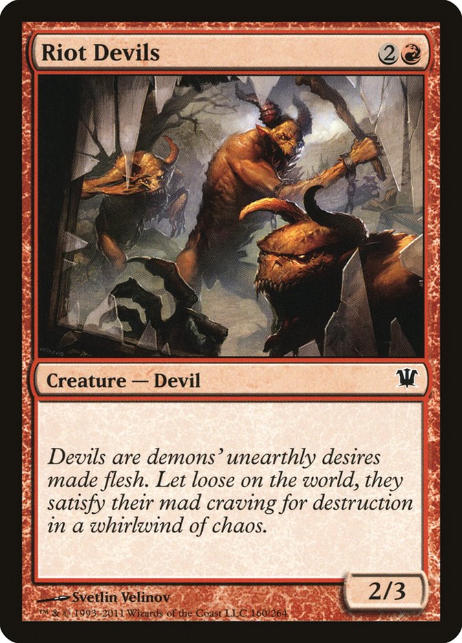 Démons émeutiers [Innistrad]