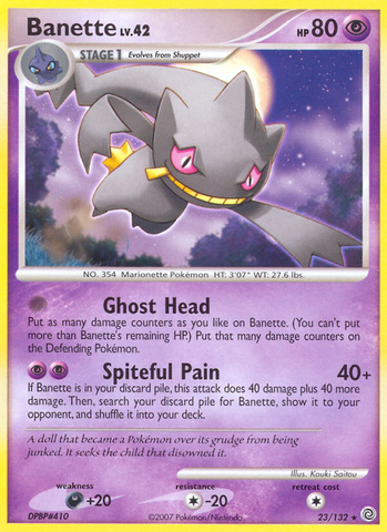 Banette (23/132) [Diamante & Perla: Maravillas Secretas]