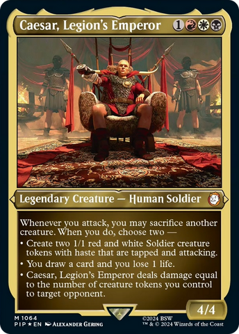 César, Emperador de la Legión (Comandante de exhibición) [Fallout]