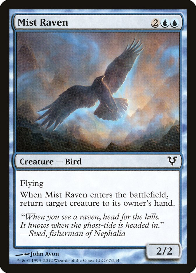 Corbeau brumeux [Avacyn Ressuscitée]