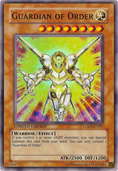 Gardien de l'Ordre [LODT-FRSP1] Super Rare