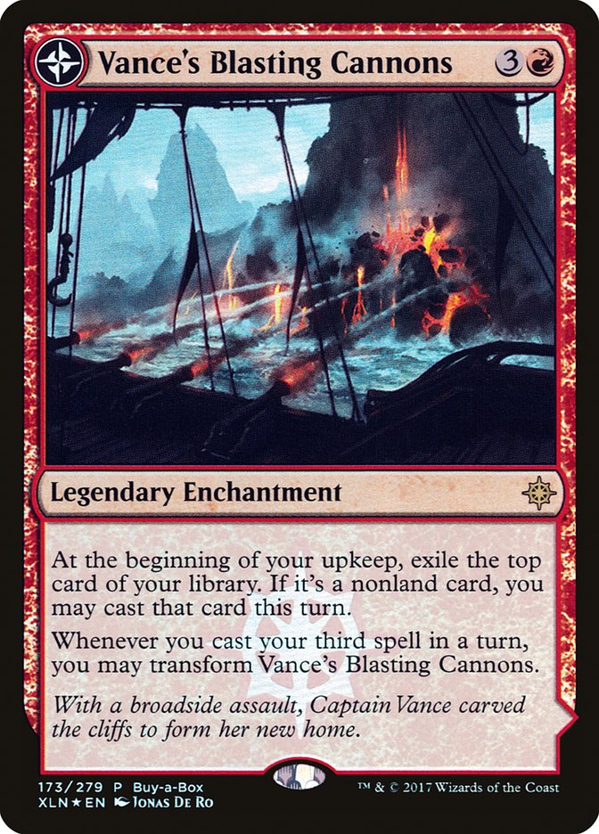 Canons cracheurs de Vance // Bastion crachefeu (Buy-a-Box) [Coffre au trésor d'Ixalan]