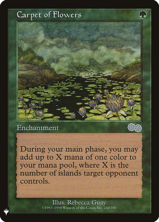 Tapis de fleurs [Mystery Booster]