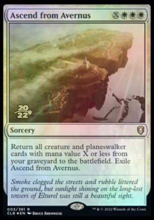 Ascension des enfers [Commander Legends : Battle for Baldur's Gate Prerelease Promos]