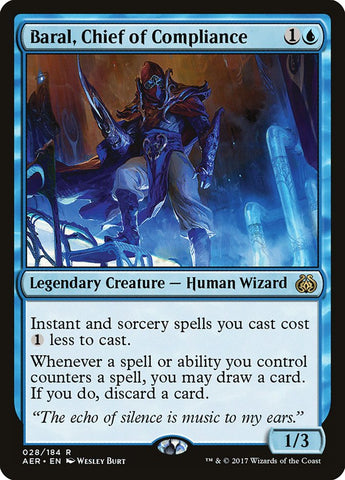Baral, jefe de cumplimiento [Revuelta del éter]