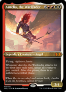 Aurelia, la líder de guerra (grabado foil) [Leyendas del Multiverso]