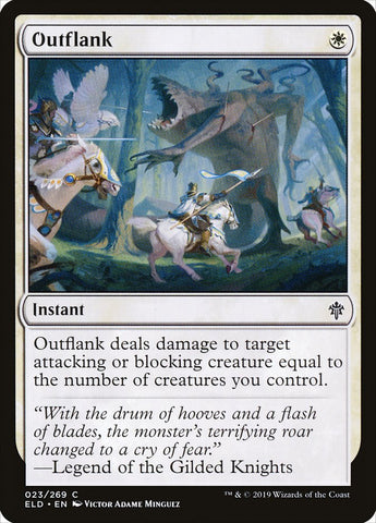 Flanquear [Trono de Eldraine]