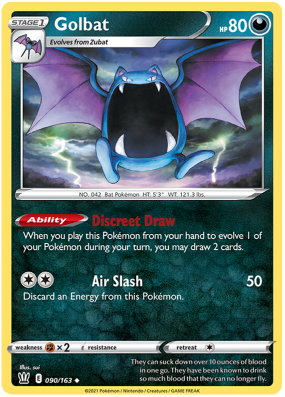 Golbat (090/163) [Épée et Bouclier : Styles de combat]
