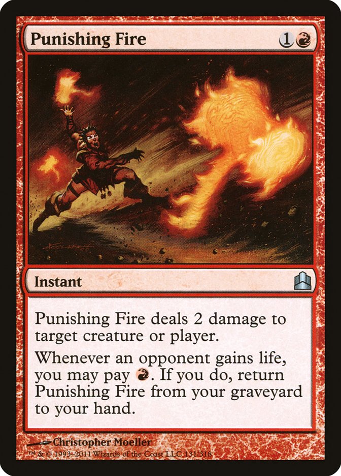 Punition flamboyante [Commander 2011]