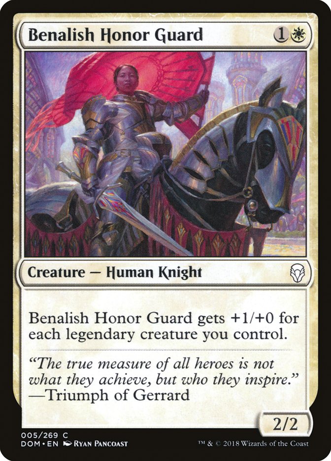 Garde d'honneur benalish [Dominaria]