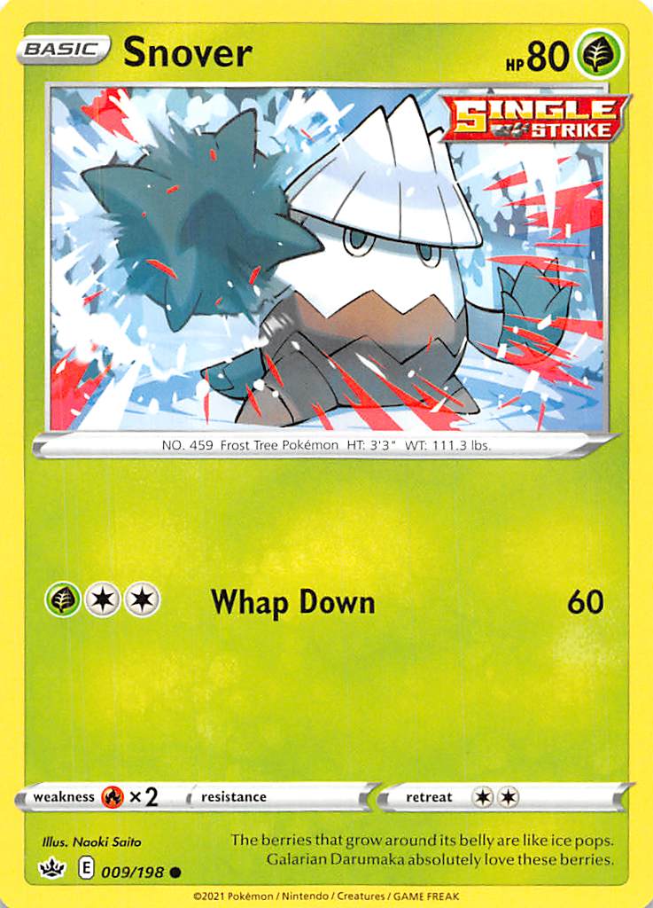 Snover (009/198) [Espada y Escudo: Reinado Helado]