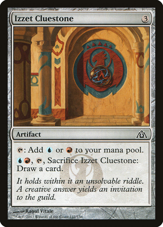 Jeton indice d'Izzet [Labyrinthe du dragon]