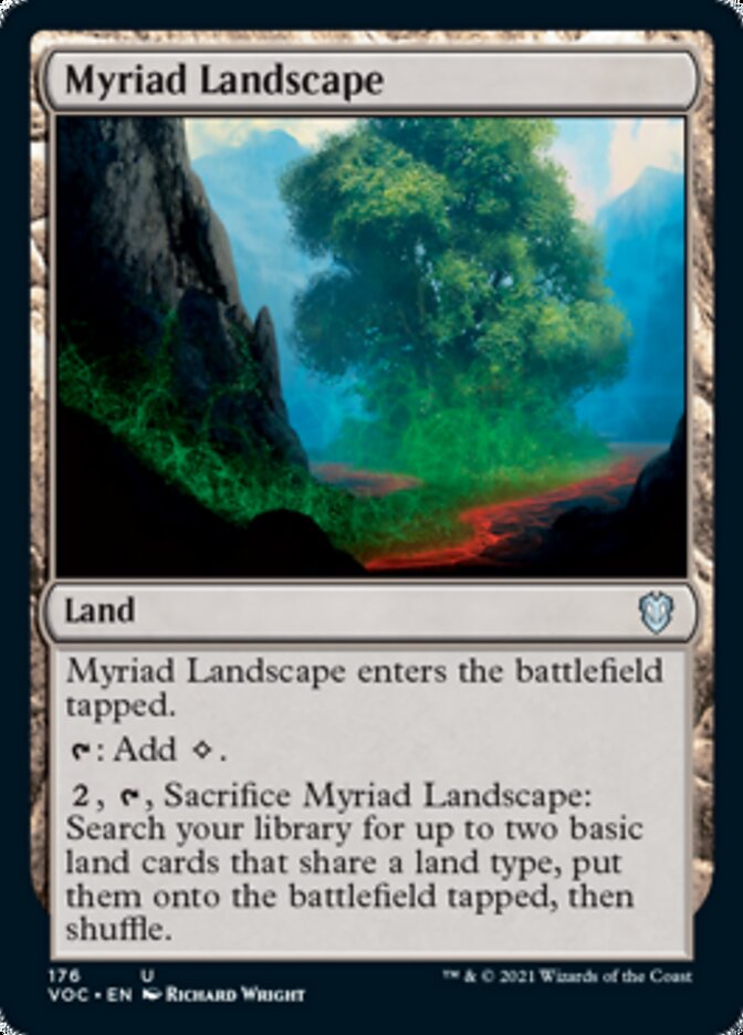 Paysage Myriad [Innistrad : Commander Chasse de minuit]