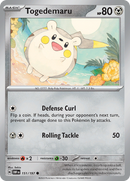 Togedemaru (151/197) [Escarlata y Púrpura: Llamas Obsidianas]