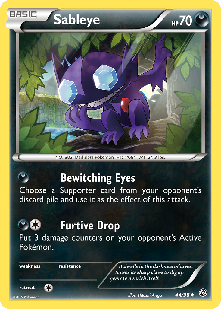 Ténéfix (44/98) [XY : Origines Antiques]