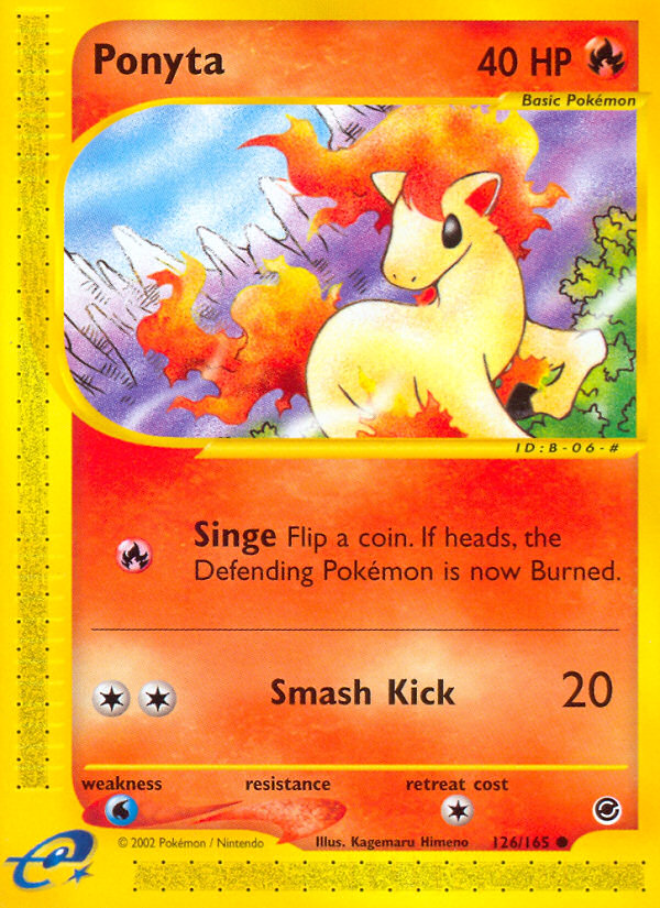 Ponyta (126/165) [Expédition : Set de Base]