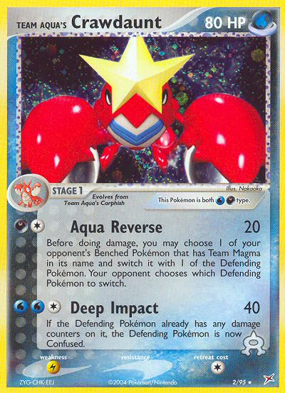 Colhomard de la Team Aqua (2/95) [EX : Team Magma vs Team Aqua]