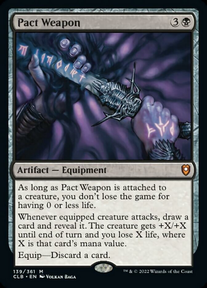 Arme de pacte [Commander Legends : Battle for Baldur's Gate]