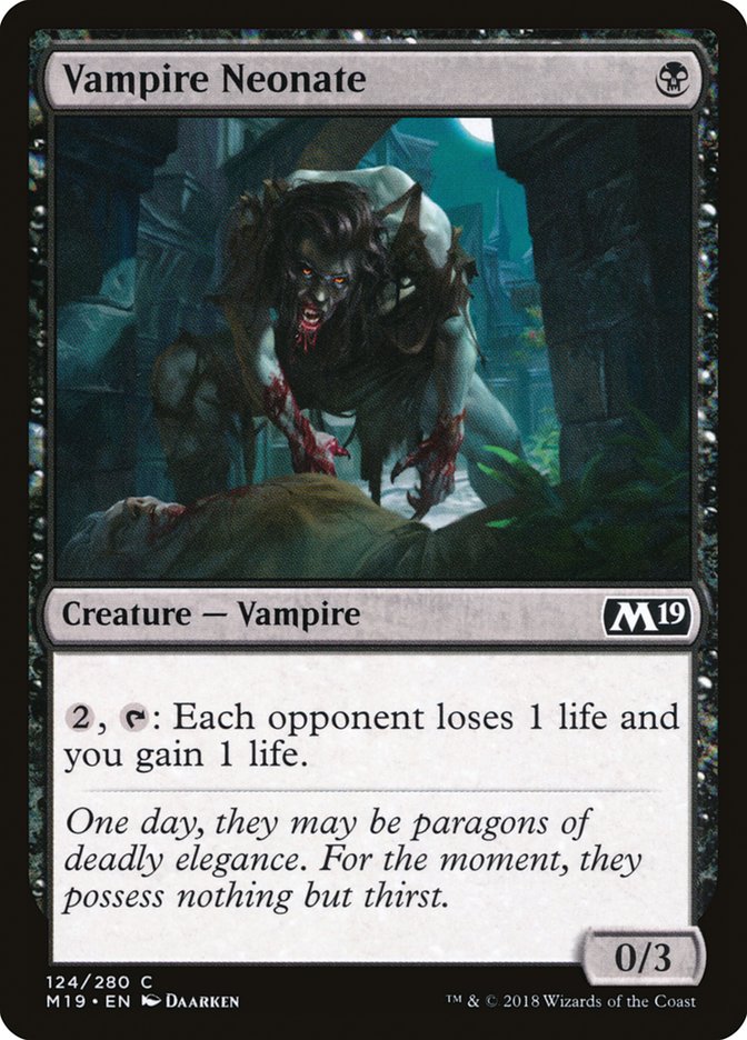 Néophyte vampire [Édition de base 2019]
