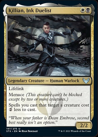 Killian, duelliste à l'encre [Strixhaven : L'Académie des mages]