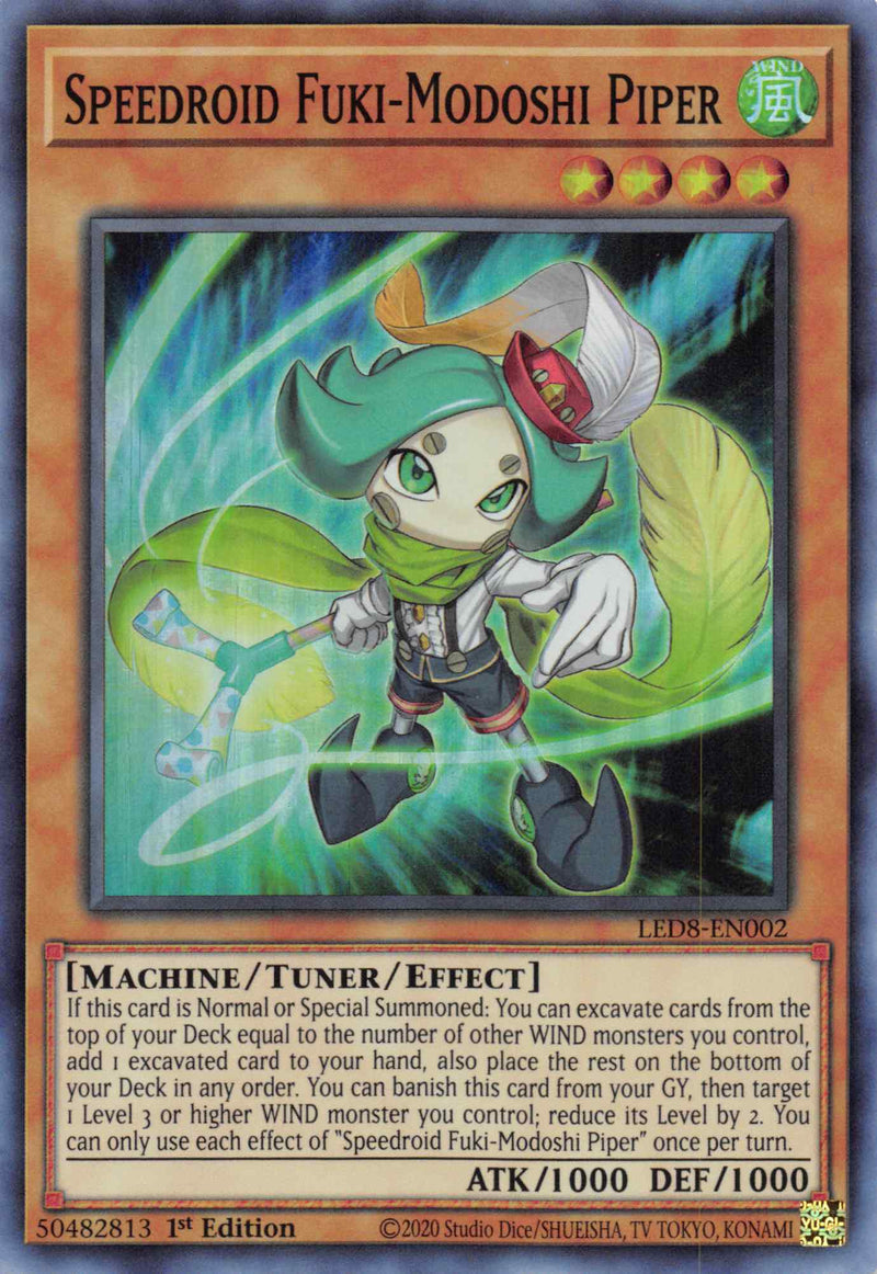 Turboïde Fûki-Modoshi Piper [LED8-FR002] Super Rare