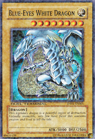 Dragon Blanc aux Yeux Bleus [DT01-EN001] Super Rare