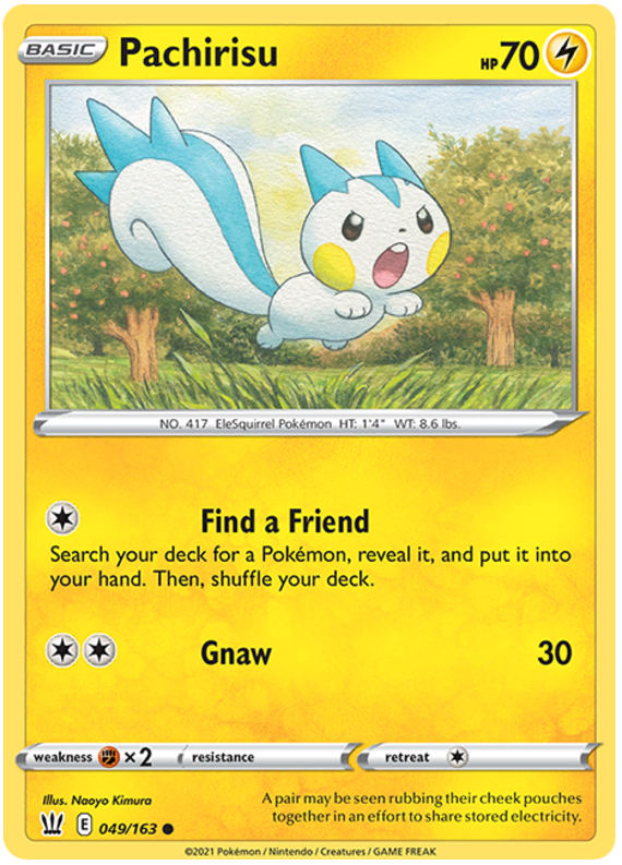 Pachirisu (049/163) [Espada y Escudo: Estilos de Combate]