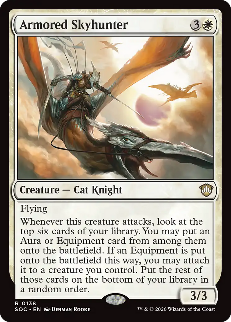 Cazacielos acorazado [Commander de Strixhaven: Escuela de Magos]
