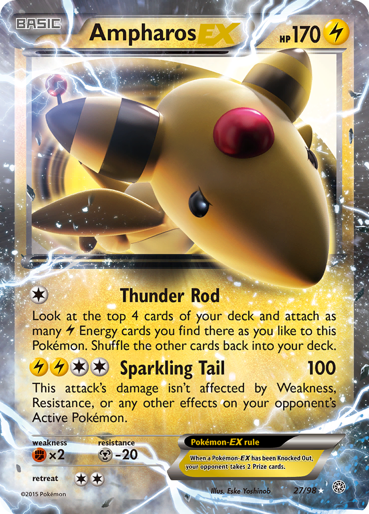 Pharamp EX (27/98) [XY – Origines Antiques]