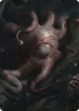 Carte d'art Aberration consommatrice [Série d'art Commander Legends : Bataille pour la Porte de Baldur]