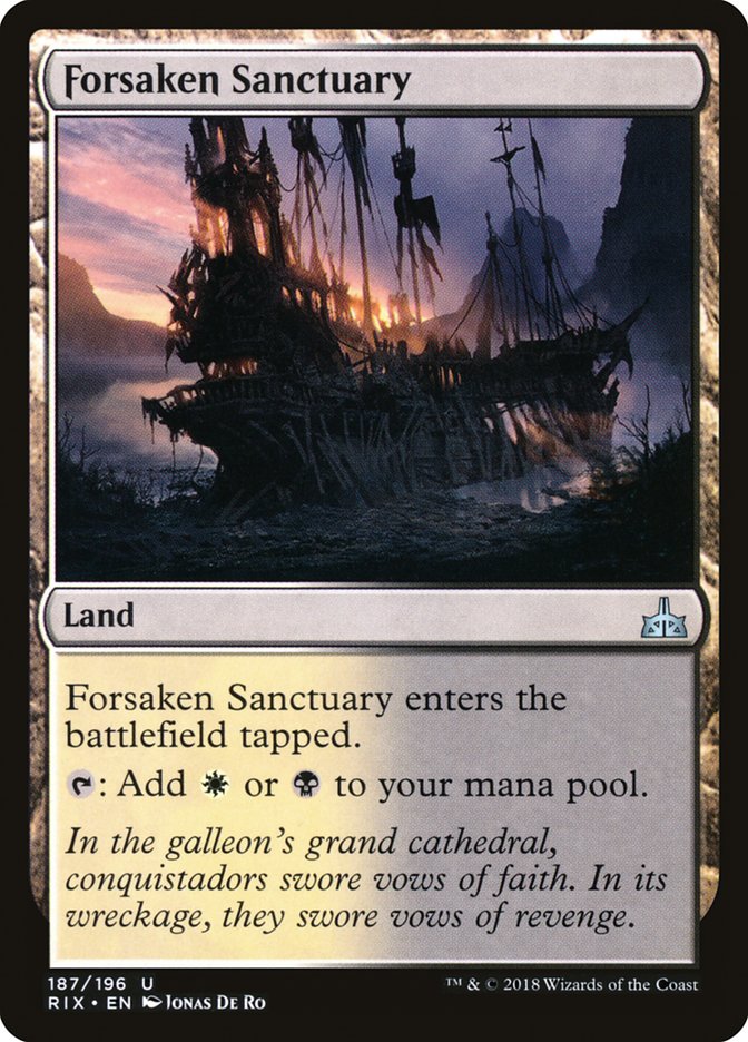 Sanctuaire abandonné [Rivals of Ixalan]