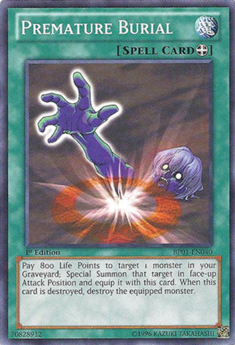 Inhumation Prématurée [BP01-EN040] Starfoil Rare
