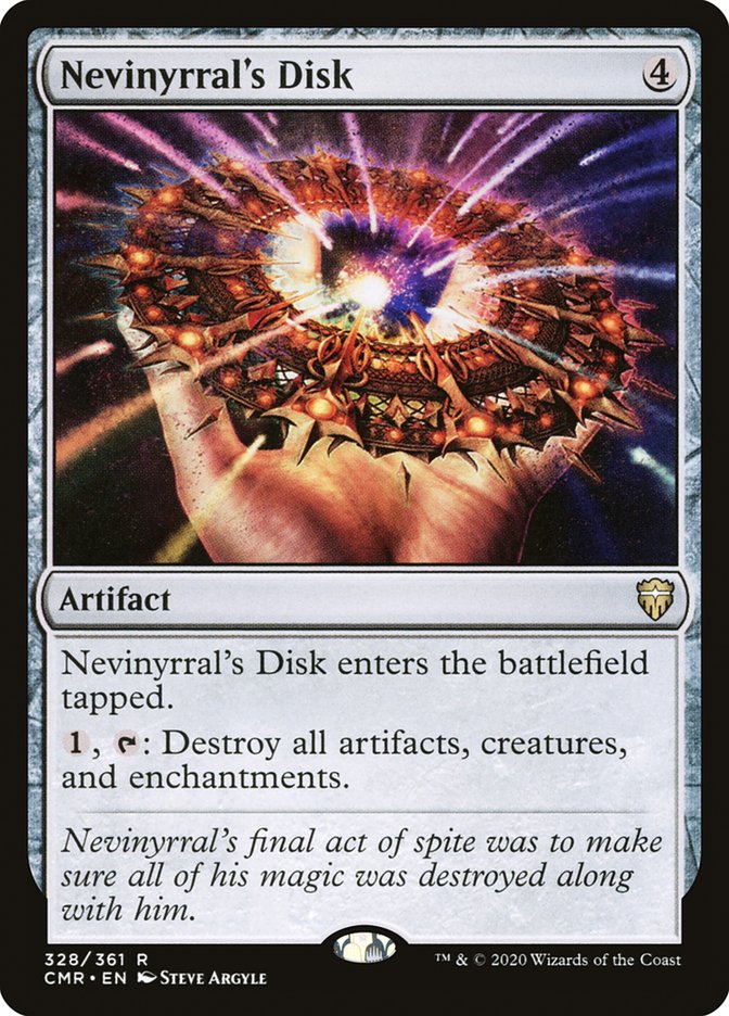 Disco de Nevinyrral [Commander Legends]