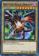 Dragon Noir aux Yeux Rouges (Bleu) [LDS1-EN001] Ultra Rare